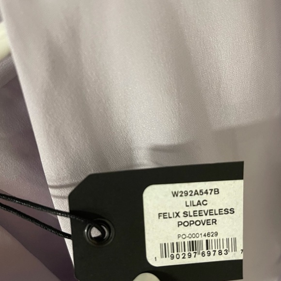 Rag & Bone Lilac Sleeveless Popover NWT - Picture 7 of 10